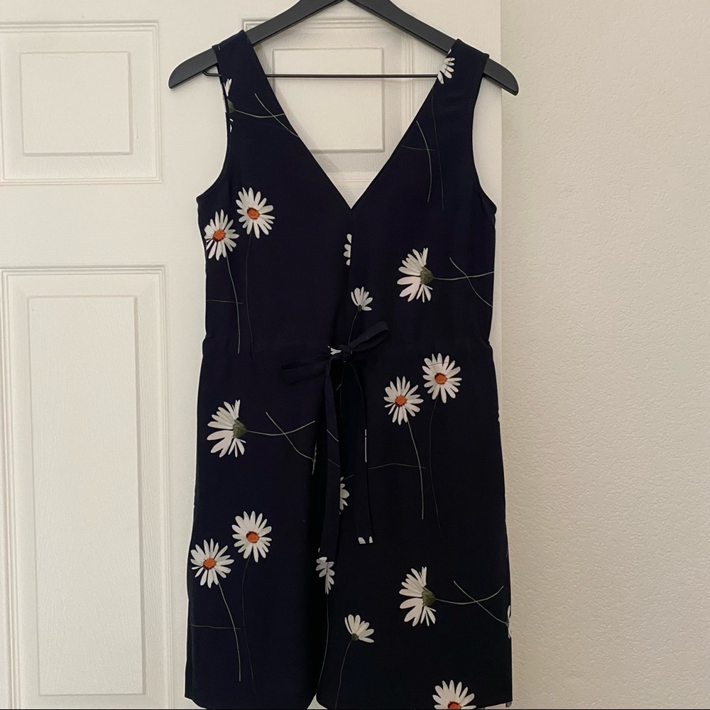 NEW! Dark Blue Ted Baker Floral Romper / Jumpsuit